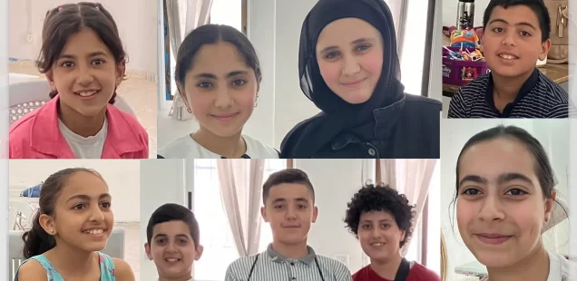 “A New Year's message from the West Bank.”