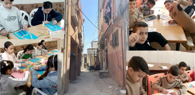 “Winter blankets for refugee children.”